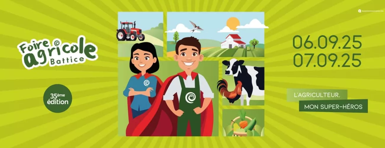 6 et 7 septembre PROTECT'eau participe à la Foire Agricole de Battice