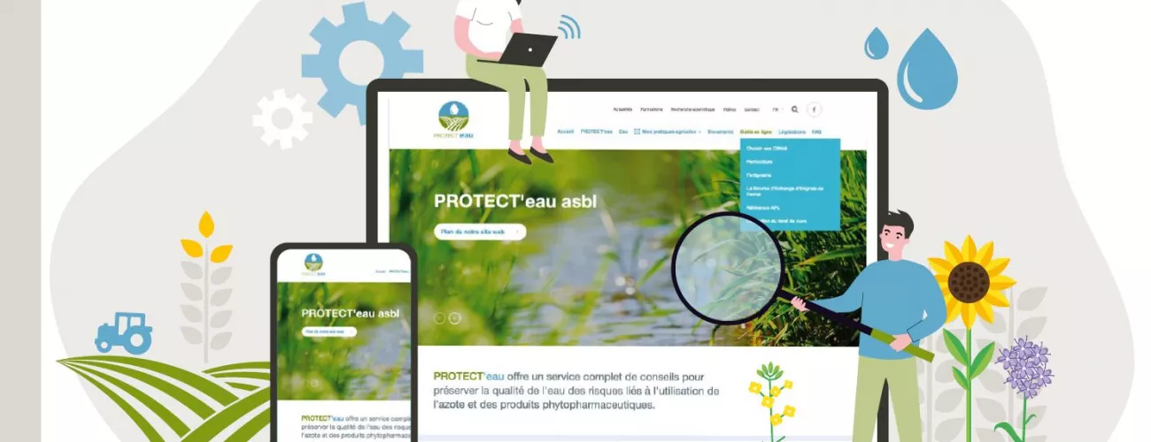 PROTECT'eau dévoile son nouveau site web ! 